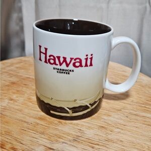Starbucks Hawaii Palm Boat Island Cup Coffee Mug Collector Icon Series 16oz 2011